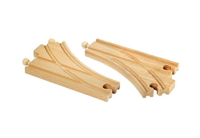 Curved Switching Tracks by Brio