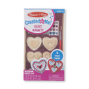 Heart Magnets Created by Me! Wooden Craft Kit