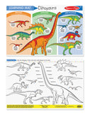 Dinosaurs Colour Write on Wipe Off Placemat
