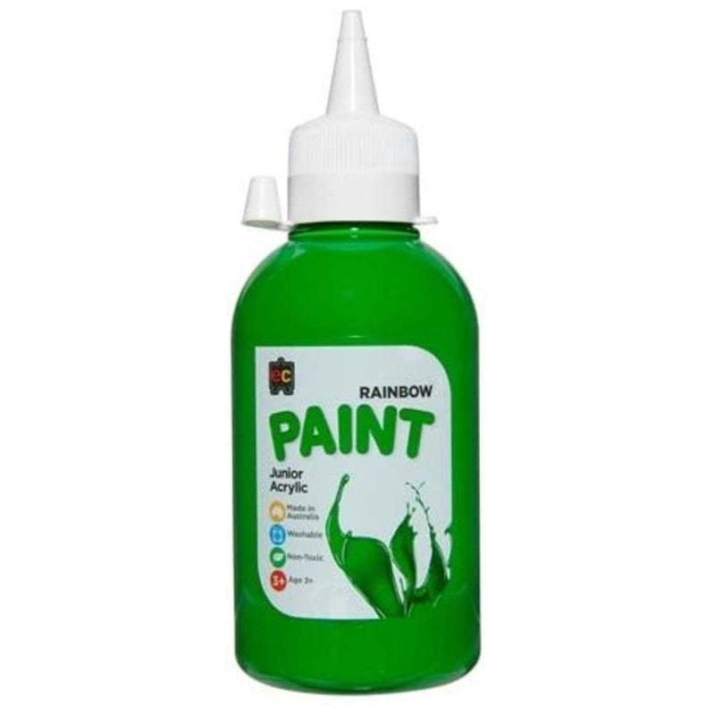 Leaf Green 250ml Junior Acrylic Rainbow Paint