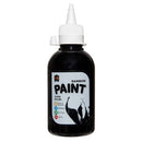 Black 250ml Junior Acrylic Rainbow Paint