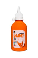 Orange 250ml Junior Acrylic Rainbow Paint