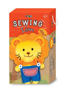 Front Packaging - Avenir Lion DIY Soft Toy Sewing Craft Kit - CH1372